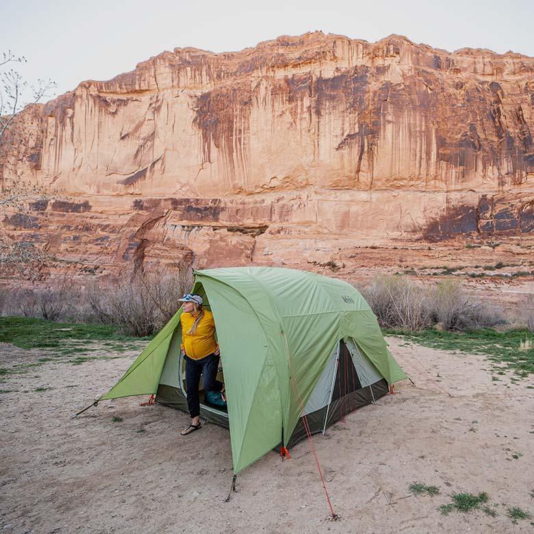 REI合作仙境4帐篷（犹他州沙漠露营）